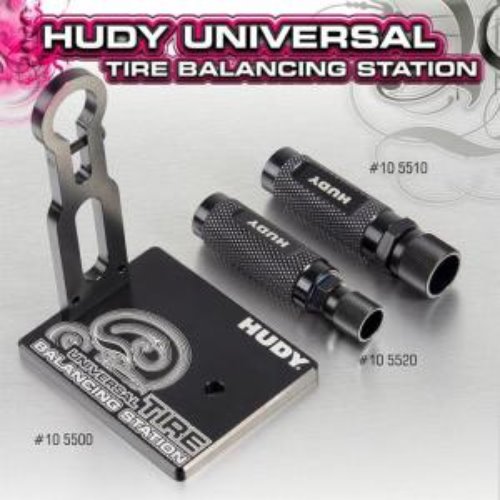 [105510]HUDY WHEEL ADAPTER FOR 1/8 OFF-ROAD CARS, TRUGGY &amp; RALLY GAME