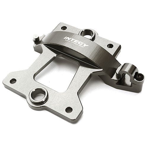 [C28858GREY]Billet Machined Center Diff Top Brace Gear Cover for Losi 1/5 Desert Buggy XL-E (Grey)