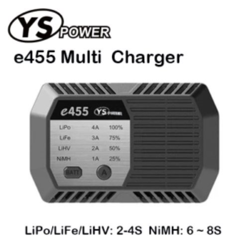 [YS-100157] YS Power e455 Multi Chemistry Charger (50W 4A)