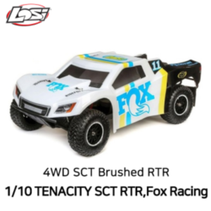 [특가세일][LOS03024T2]테나시티 숏코스 1/10 Tenacity Fox Racing Brushed 4WD SCT
