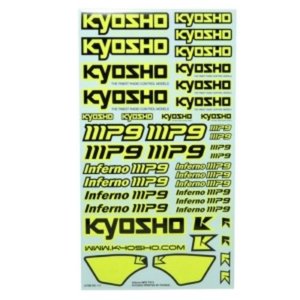[단종]Kyosho TKI3 Decal Sheet (Yellow)