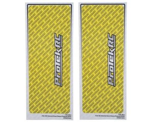 PTK-1102-YLW   ProTek RC Universal &quot;Thick&quot; Chassis Protective Sheet (Yellow) (2)(12.5x33.5cm)