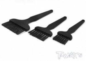 [TA-061]Width Board Cleaning Nylon Bristle Brush 3pcs./set