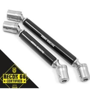 [#TRX4-015BK] Stainless Steel Front &amp; Rear Center Shaft Set (Black) (Ver.2) for TRX-4, TRX-6 &#039;G6 Certified&#039; (W/B 312mm &amp; 324mm)