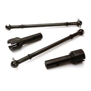 [C28845]Billet Machined Rear Drive Shafts &amp; Outdrives for Losi 1/5 Desert Buggy XL-E