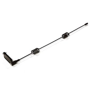 [C28254]Realistic 1/10 Bumper Mounted CB Antenna Whip 233mm for TRX-4 LR &amp; Other Crawler