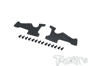 [TO-246-SRX8-FU1.5]Graphite Front Upper A-arm Stiffeners 1.5mm For Serpent SRX8