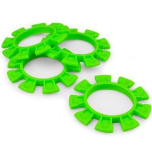[J-2212-5] JConcepts – Satellite Tire Gluing Rubber Bands – Green (Fits 1/10th, SCT and 1/8th buggy)