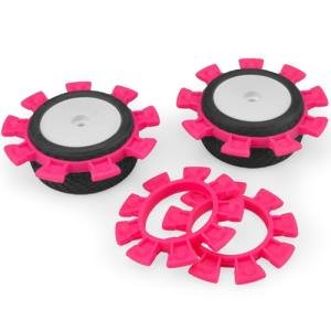 [J-2212-4] JConcepts – Satellite Tire Gluing Rubber Bands – Pink (Fits 1/10th, SCT and 1/8th buggy)
