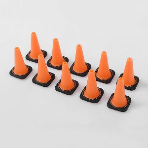 [#Z-S1658] [미니어처: 원추형 도로/안전 표지] 1/10 Traffic Cones