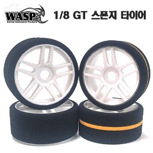 [특가][매장입고]GR-135GT WASP 1/8 GT용 Foam Tire (35) (스폰지타이어.한대분)