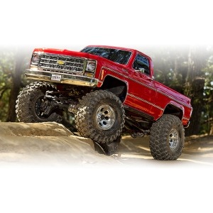 [CB92056-4 Red] 1/10 TRX-4 Scale and Trail Crawler with 1979 Chevrolet K10 Truck Body