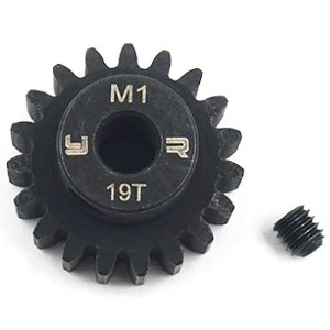 [매장입고][#MG-10009] 19T HD Steel Mod1 Motor Gear Pinion w/5mm Bore