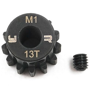 [#MG-10003] 13T HD Steel Mod1 Motor Gear Pinion w/5mm Bore