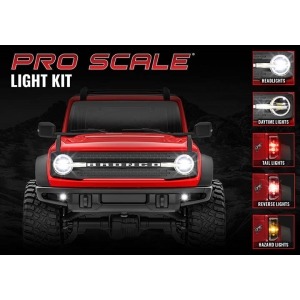 [매장입고][AX9783] TRX-4M® Bronco Pro Scale™ Light Set - 차량 미포함