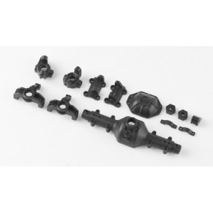 [C1395]1/10 Mashigan : front axle plastic parts