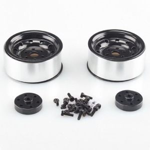 [#97400151] [2개입] 2.2&quot; Steel Beadlock Wheels w/12mm Hex Hub (Black) for PG4A, PG4RS, PG4S