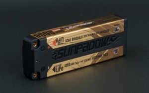 SUNPADOW Lipo 6000mAh-2S2P-7.4V-120C/60C (#SPD6000-NANO)